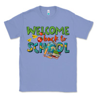 Colony Blue welcome back to school Classic Tee - texasbilliewilder