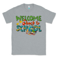 Heather Grey welcome back to school Classic Tee - texasbilliewilder