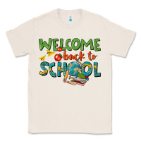 Natural welcome back to school Classic Tee - texasbilliewilder