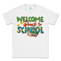 White welcome back to school Classic Tee - texasbilliewilder