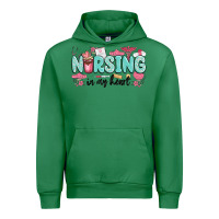 Emerald nursing in my heart Urban Hoodie - MaliasSmallBusiness