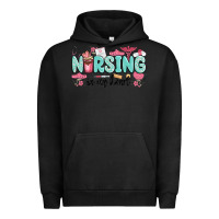 Pigment Black nursing in my heart Urban Hoodie - MaliasSmallBusiness