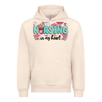 Sandshell nursing in my heart Urban Hoodie - MaliasSmallBusiness