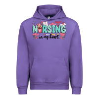 Tulip nursing in my heart Urban Hoodie - MaliasSmallBusiness