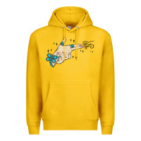 Lemon western turquoise gun hand Premium Hoodie - MaliasSmallBusiness