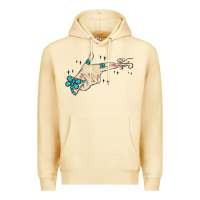 Pina Colada western turquoise gun hand Premium Hoodie - MaliasSmallBusiness