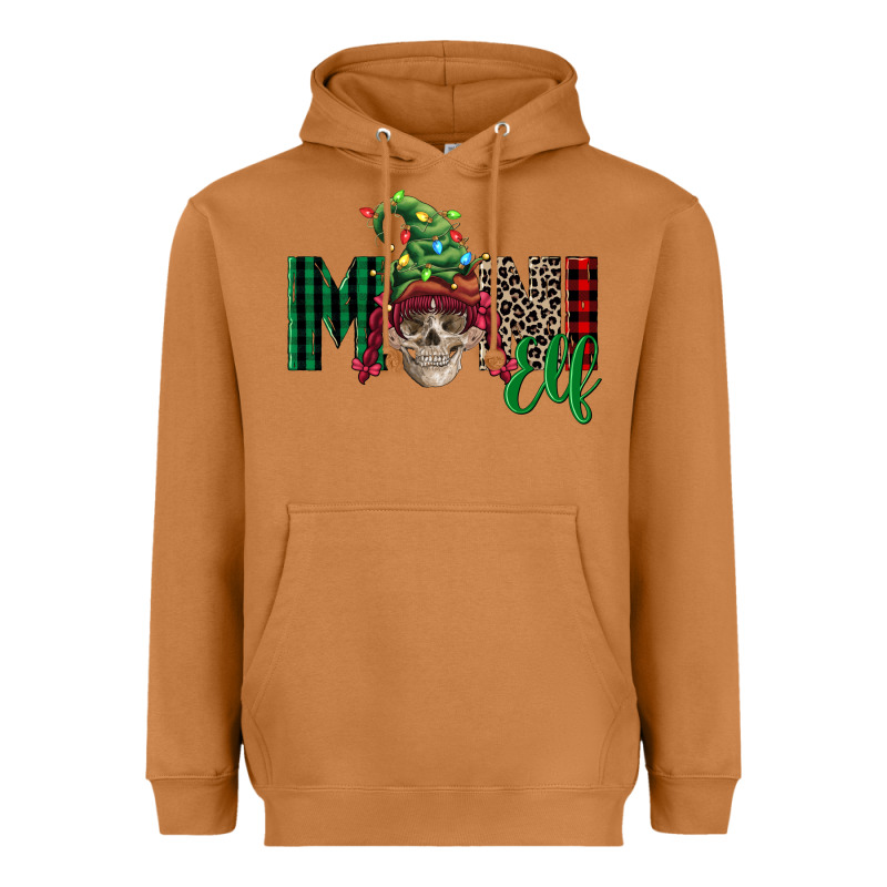 Girl Mini Elf Skull Heavyweight Hoodie by FaDigitalArtStudio | Teevron
