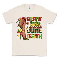Steppin Into Juneteenth Classic Tee | Teevron
