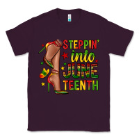 Plum steppin into juneteenth Classic Tee - Zillion Design Studio