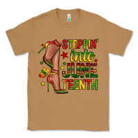 Toasted Coconut steppin into juneteenth Classic Tee - Zillion Design Studio