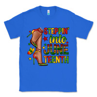 True Royal steppin into juneteenth Classic Tee - Zillion Design Studio