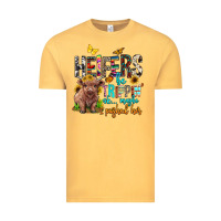 Vintage Mustard heifers be trippin ok maybe i pushed her Vintage Tee - BarkalooDesign