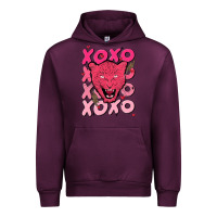 Mauve Wine valentine Urban Hoodie - MaliasSmallBusiness