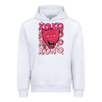 White valentine Urban Hoodie - MaliasSmallBusiness