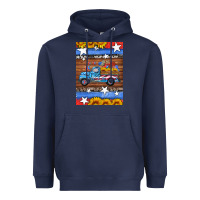 Navy american truck air freshener Heavyweight Hoodie - HRA Design Shop