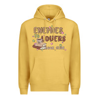 Antique Gold enemies to lovers book club Premium Hoodie - MaliasSmallBusiness