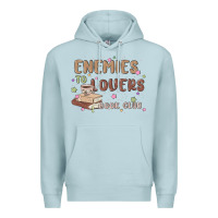 Blue Mist enemies to lovers book club Premium Hoodie - MaliasSmallBusiness