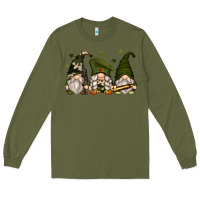 Army Green army gnomes Long Sleeve Tee - Zillion Design Studio
