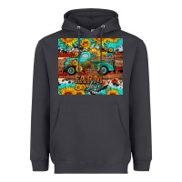 Smoke western farm life truck sunflowers  mousepad Heavyweight Hoodie - HRA Design Shop