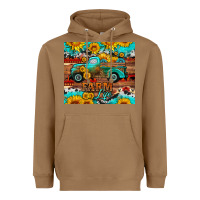 Toasted Coconut western farm life truck sunflowers  mousepad Heavyweight Hoodie - HRA Design Shop