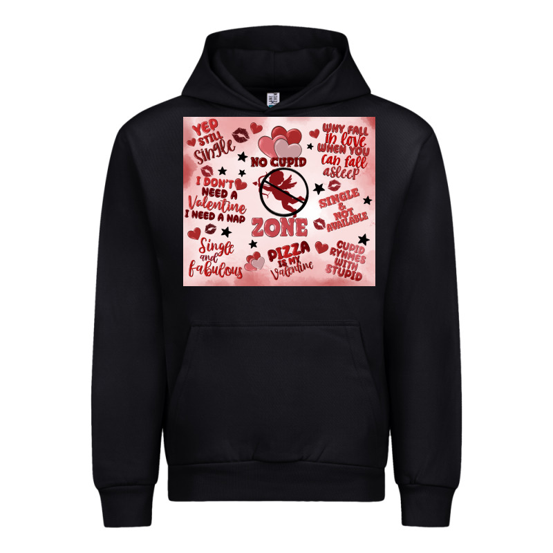 Funny Valentine's Day Urban Hoodie by MaliasSmallBusiness | Teevron
