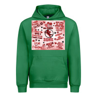 Emerald funny valentine's day Urban Hoodie - MaliasSmallBusiness