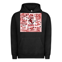 Pigment Black funny valentine's day Urban Hoodie - MaliasSmallBusiness