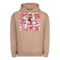 Pigment Burro funny valentine's day Urban Hoodie - MaliasSmallBusiness