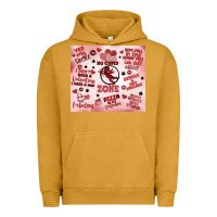 Pigment Peanut Butter funny valentine's day Urban Hoodie - MaliasSmallBusiness