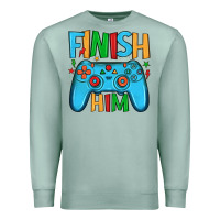 Seafoam finish him Premium Sweatshirt - JahusDesignShop