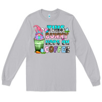 Moon Dust this bunny hops on coffee Long Sleeve Tee - Zillion Design Studio