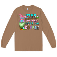 Toasted Coconut this bunny hops on coffee Long Sleeve Tee - Zillion Design Studio