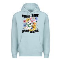 Blue Mist doing some spring reading Premium Hoodie - MaliasSmallBusiness