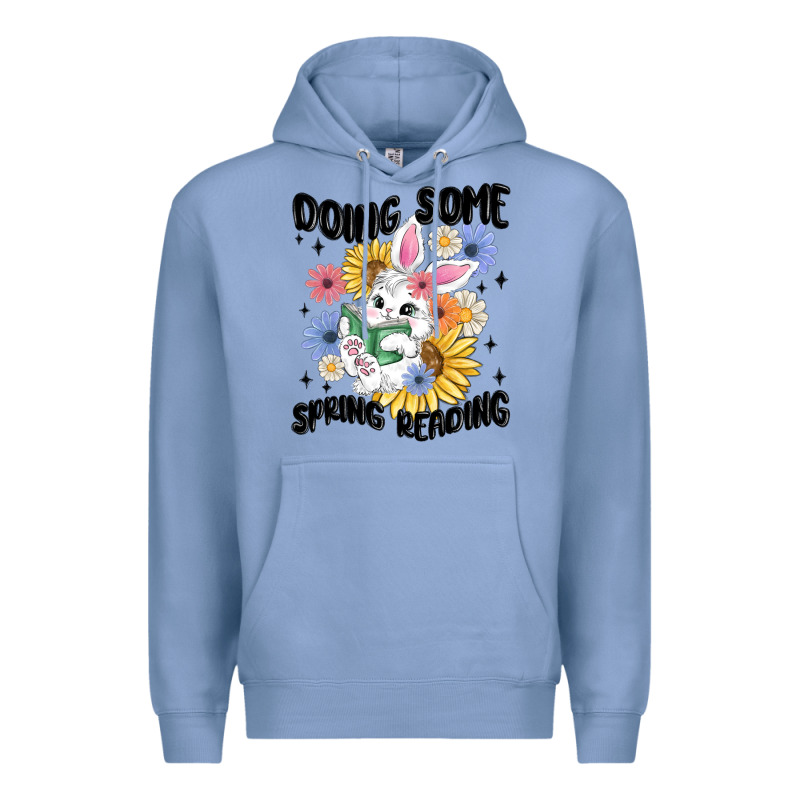 Doing Some Spring Reading Premium Hoodie by MaliasSmallBusiness | Teevron