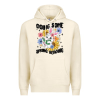 Tofu doing some spring reading Premium Hoodie - MaliasSmallBusiness