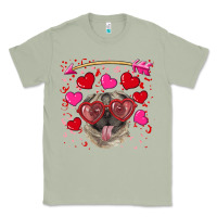Matcha valentine's day  pug Classic Tee - RanaPortraitStore