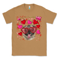 Toasted Coconut valentine's day  pug Classic Tee - RanaPortraitStore