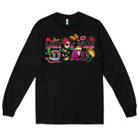 Black day of the dead Long Sleeve Tee - texasbilliewilder