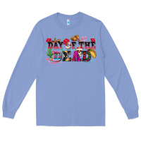 Colony Blue day of the dead Long Sleeve Tee - texasbilliewilder