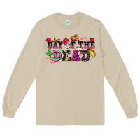 Mushroom day of the dead Long Sleeve Tee - texasbilliewilder