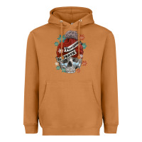 Meerkat freezing to death skull Heavyweight Hoodie - FaDigitalArtStudio