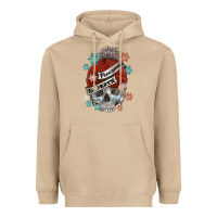 Mushroom freezing to death skull Heavyweight Hoodie - FaDigitalArtStudio