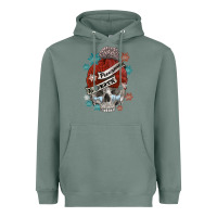 Sage freezing to death skull Heavyweight Hoodie - FaDigitalArtStudio