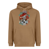 Toasted Coconut freezing to death skull Heavyweight Hoodie - FaDigitalArtStudio