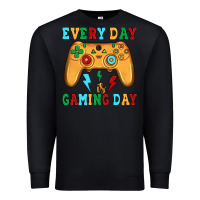 Black every day is gaming day Premium Sweatshirt - JahusDesignShop