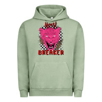 Pigment Oil Green heartbreaker Urban Hoodie - MaliasSmallBusiness