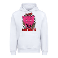 White heartbreaker Urban Hoodie - MaliasSmallBusiness
