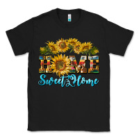 Black home sweet home sunflower Classic Tee - BarkalooDesign