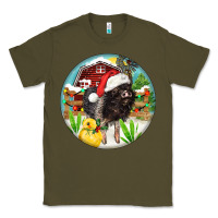 Army Green Baby pig Classic Tee - FaDigitalArtStudio
