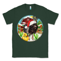 Sports Green Baby pig Classic Tee - FaDigitalArtStudio